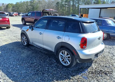 2013 Mini Countryman Cooper from USA, damaged, VIN WMWZB3C56DWM31548